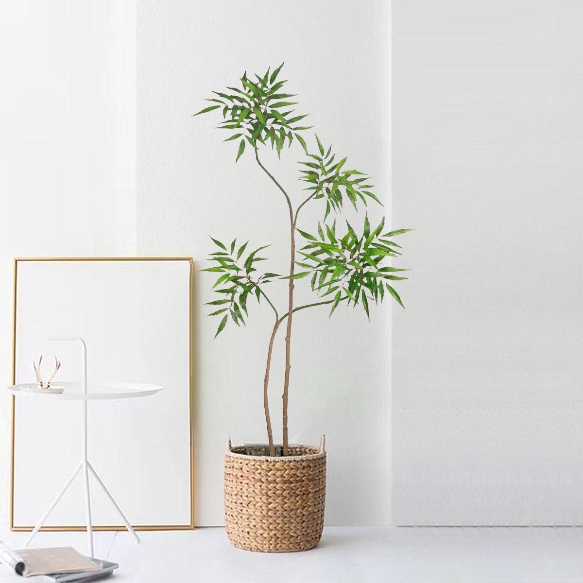 Ficus Lyrata Tree - 130-160 سنتيمتر شجرة بانيان الاصطناعية النباتات