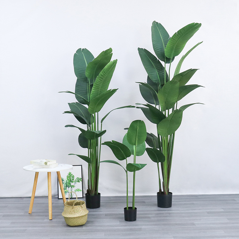 Bird Paradise Strelitzia - بوعاء بلاستيك صناعي ​ نبات طائر