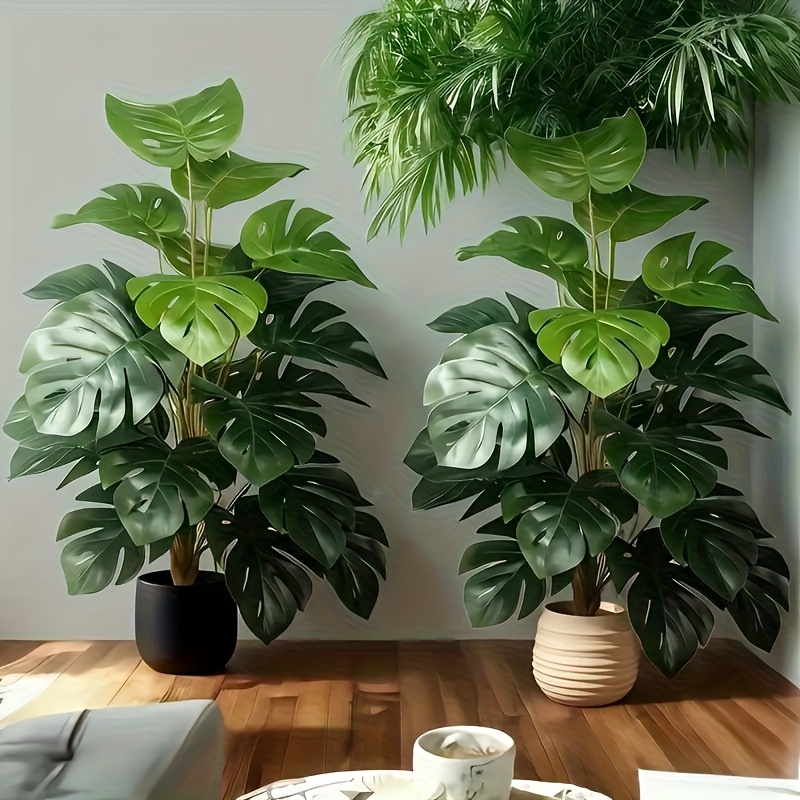 Monstera Adansonii - شجرة نخيل مونستيرا اصطناعية واقعية من